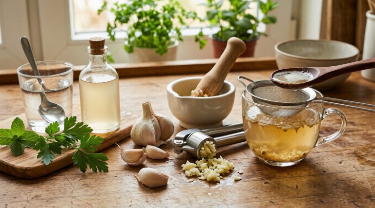 Garlic Mouthwash Natural Alternative