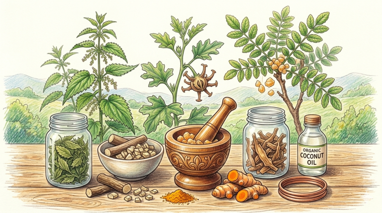 learn how to soothe aches and pains using self-massage, anti-inflammatory herbs like boswellia, and a clean plant-based diet.