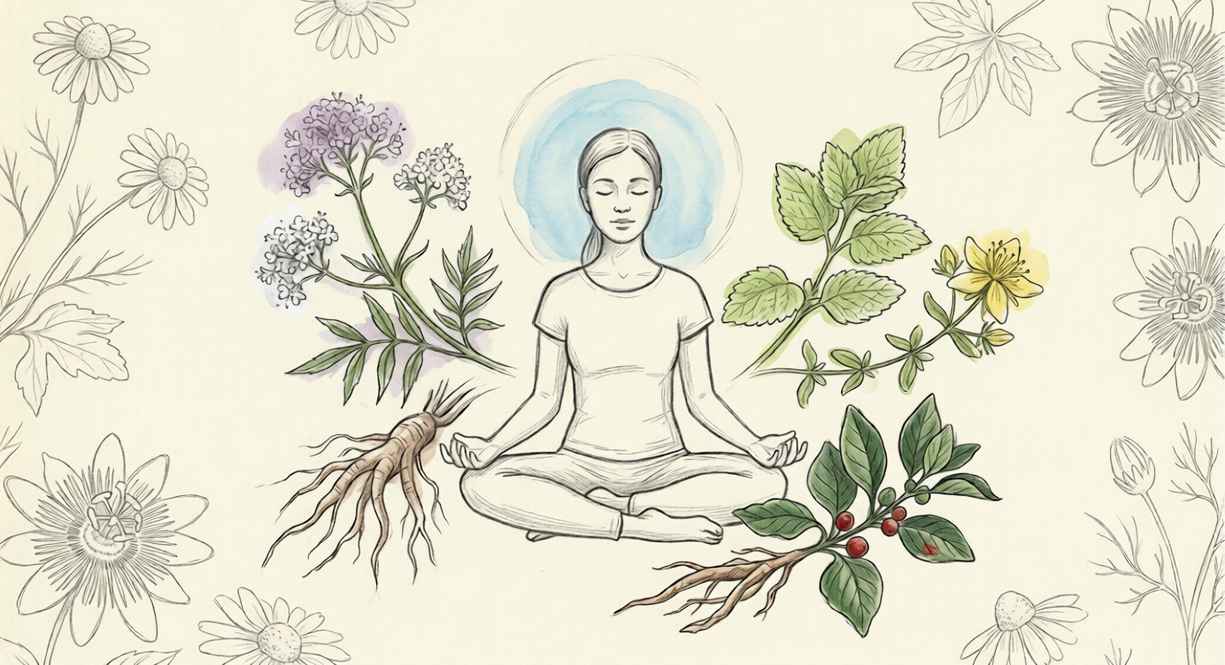 Stop anxiety naturally with this guide. Learn about Ashwagandha, Valerian, Mulungu, and breathing techniques to reclaim your peace and calm.