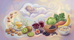 Top 20 healthy foods that act as natural remedies for insomnia and better sleep.
